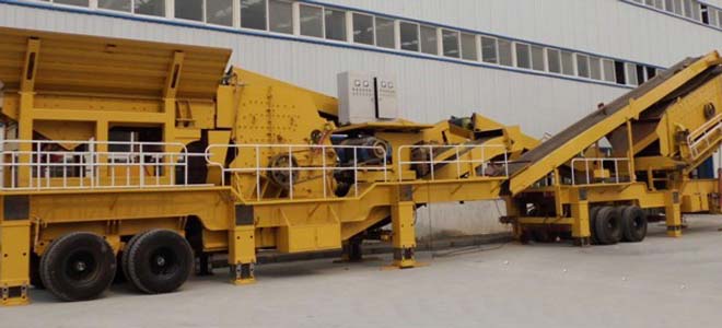 俄羅斯骨料生產(chǎn)線